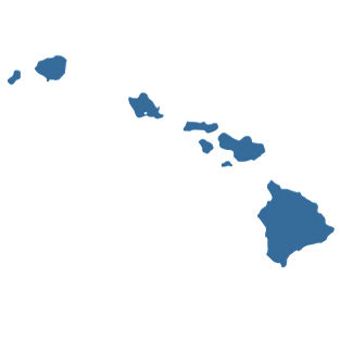 hawaii state border image