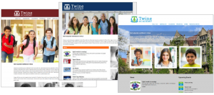 Twine websites for schools