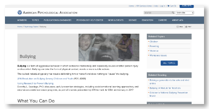 APA website