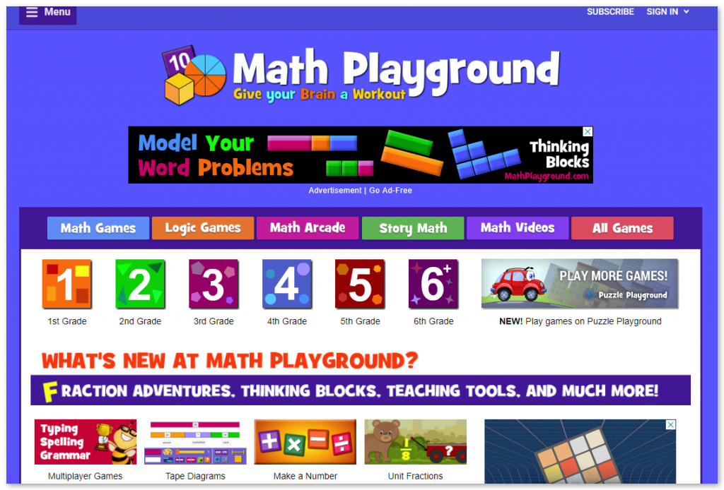2048 math playground